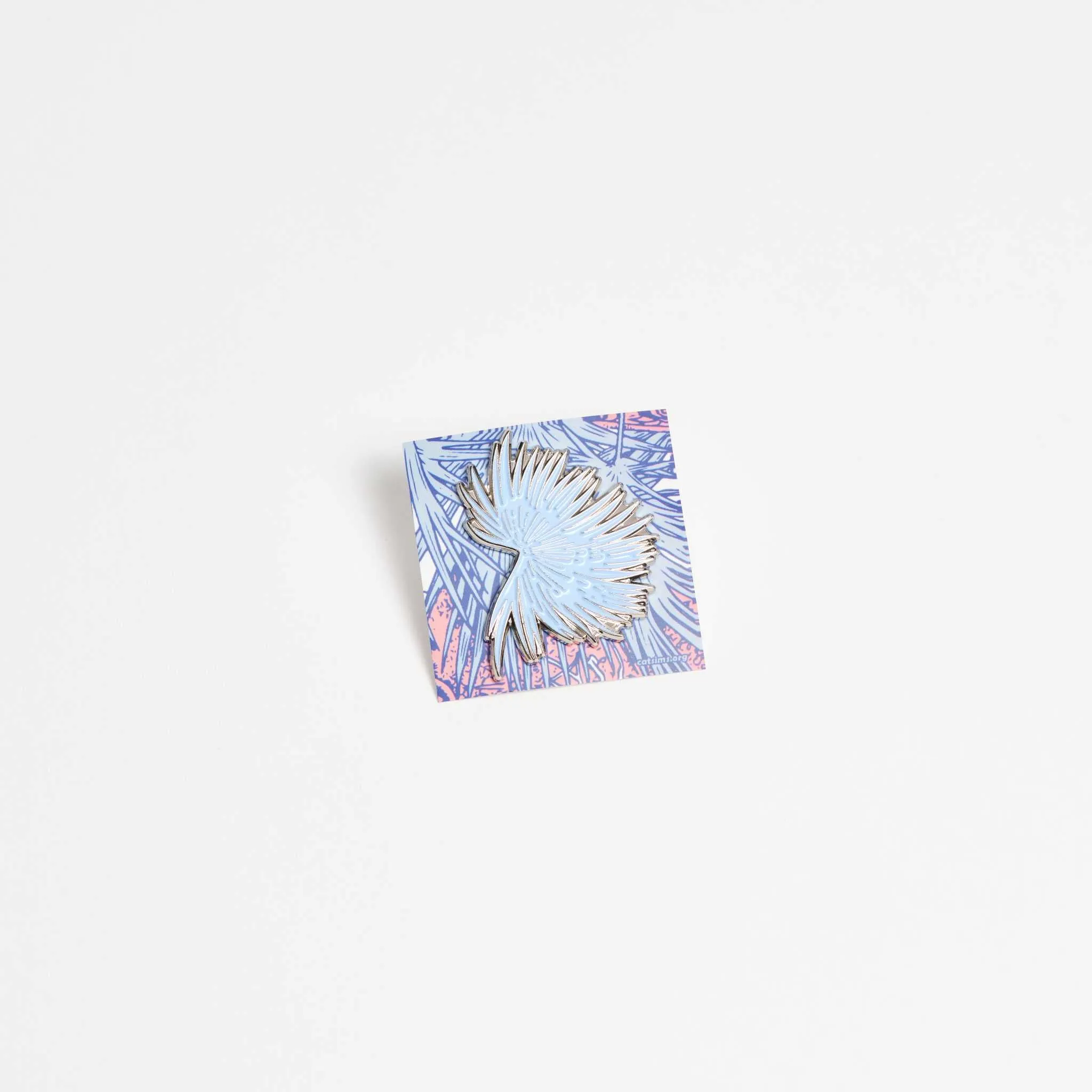 Cat Sims Conservatory Palm Leaf Enamel Pin