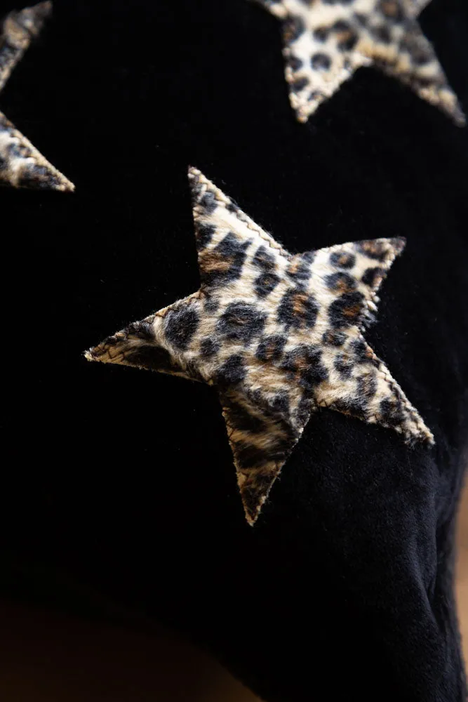Leopard Stars Dog Bed - 3 Available Sizes