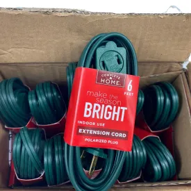 Make The Season Bright Indoor Use 6 Feet Extension Cord (60 Pcs Lot)
